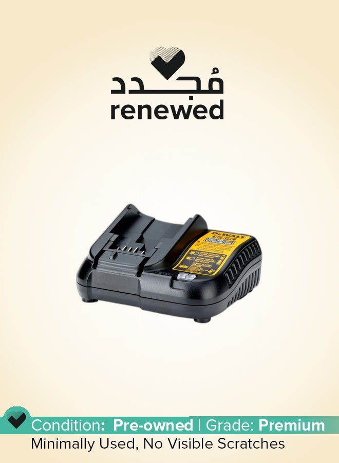 DEWALT مجدد - شاحن ديوالت DCB107 12V/20V MAX ليثيوم أيون (معبأ بكميات كبيرة) - Image 1
