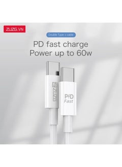 Type-C fast charging cable - 60 W - data transfer speed of 480 MB/s