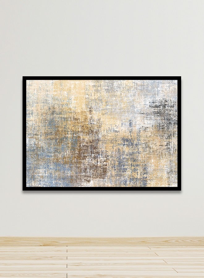 Marktna Canvas Wall Art For Wall Decoration Abstract Design With A Hollow Black Frame Size 120x80cm One Piece - Image 1