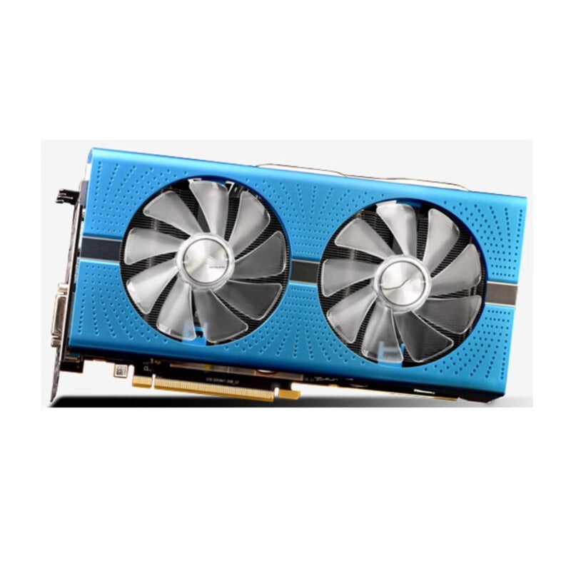 بطاقة رسومات لأجهزة الألعاب، ذاكرة فيديو GDDR5 سعة 8 جيجابايت، شريحة AMD Radeon RX580 عالية الأداء - عرض ناقل 256 بت، واجهة PCI-E 3.0 لاتصال سلس باللوحة الأم - Image 1