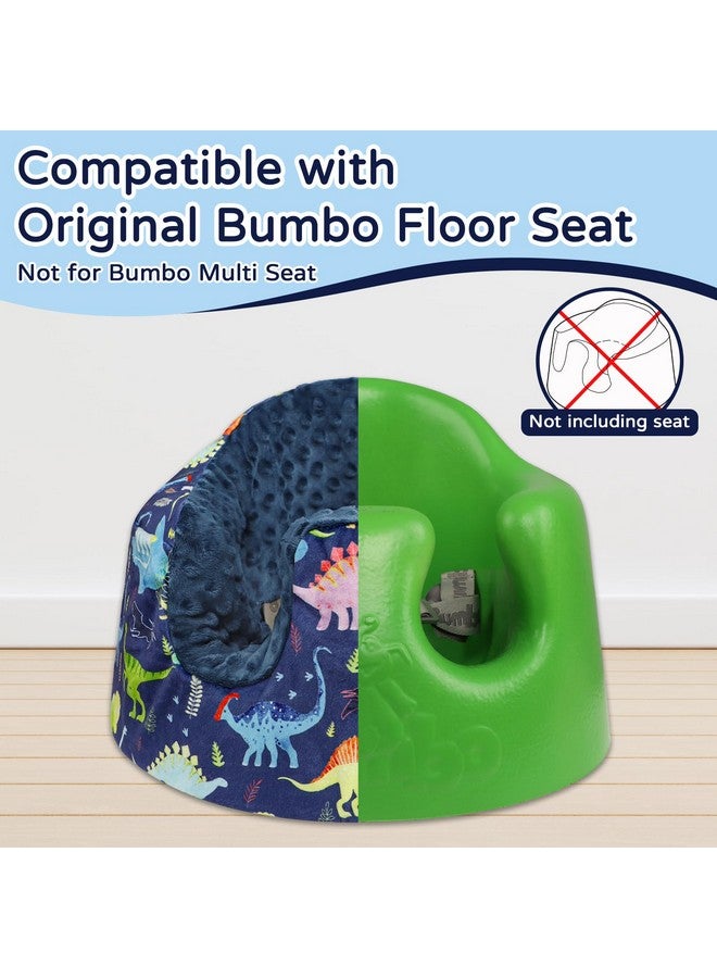 DAYEEBALL Seat Cover Compatible with Bumbo Seat, Soft and Breathable Baby Floor Seat Cover for Baby Boy & Girl (Cover Only), Dinosaur - Image 2