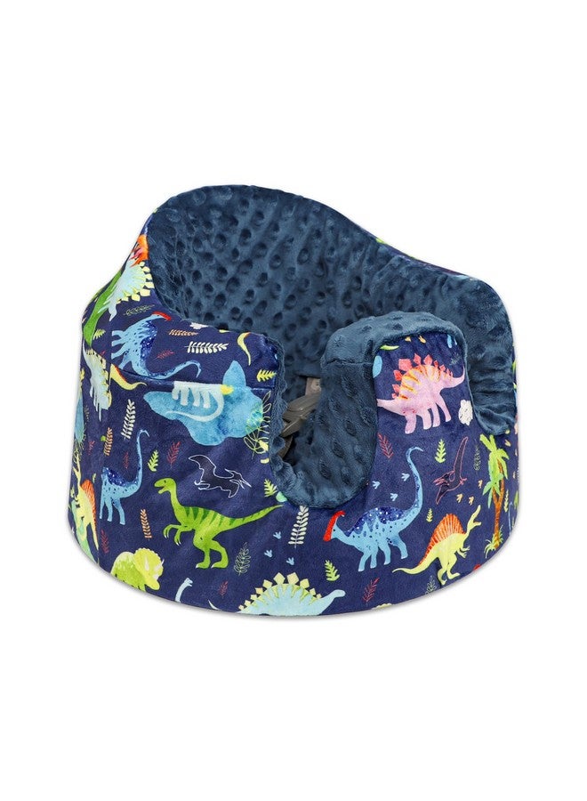 DAYEEBALL Seat Cover Compatible with Bumbo Seat, Soft and Breathable Baby Floor Seat Cover for Baby Boy & Girl (Cover Only), Dinosaur - Image 1
