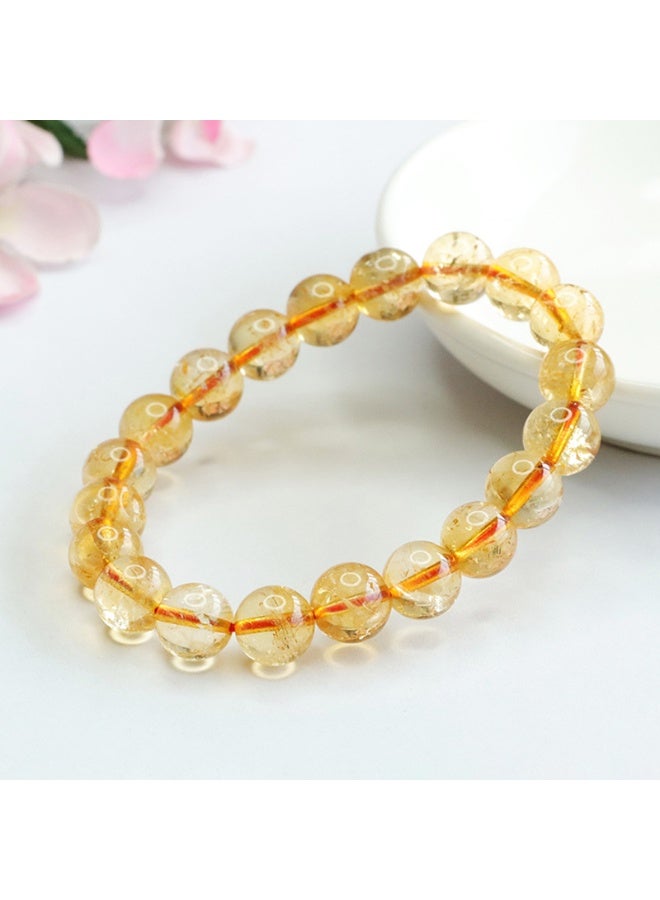NeeMee Natural Yellow Citrine Bracelet - Brazilian Gemstone Jewelry - Natural Energy Stone - Image 3