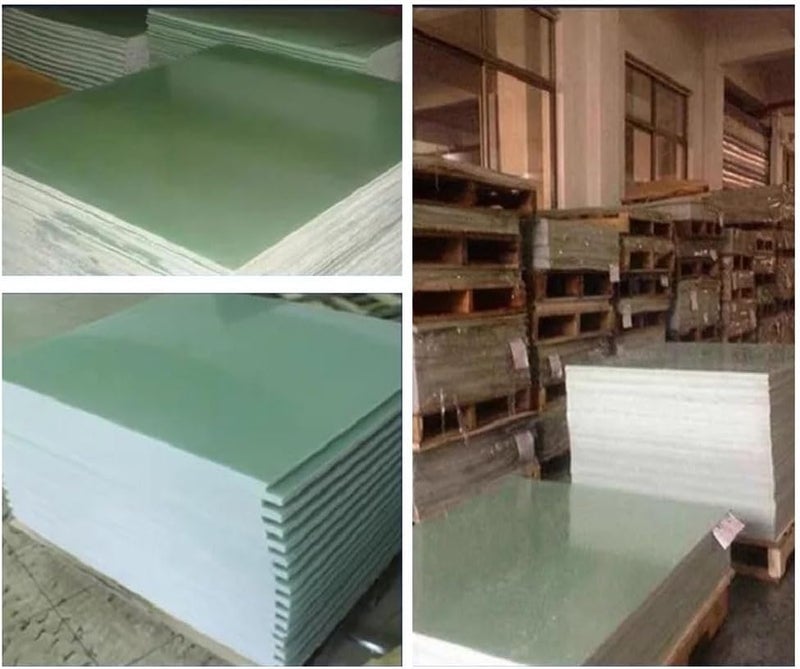 Fiberglass Sheet, 1pcs 0.5/1/1.5/2/3/4/5mm Thickness FR4 Light-Green G10 Epoxy Plate， 3240 FR-4 Resin Board Glass Fibre(1.5mm,235x235mm) - Image 4