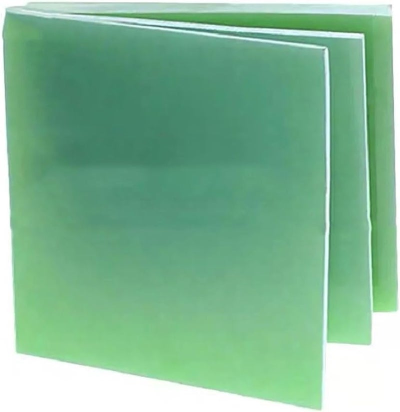 Fiberglass Sheet, 1pcs 0.5/1/1.5/2/3/4/5mm Thickness FR4 Light-Green G10 Epoxy Plate， 3240 FR-4 Resin Board Glass Fibre(1.5mm,235x235mm) - Image 1