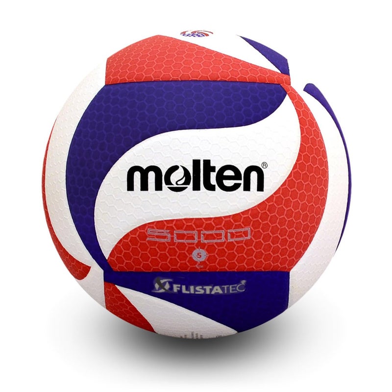 Molten FLISTATEC Volleyball - Official Volleyball of USA Volleyball, Red/White/Blue, USAV Official - Red, White, Blue (V5M5000-3USA) - Image 2
