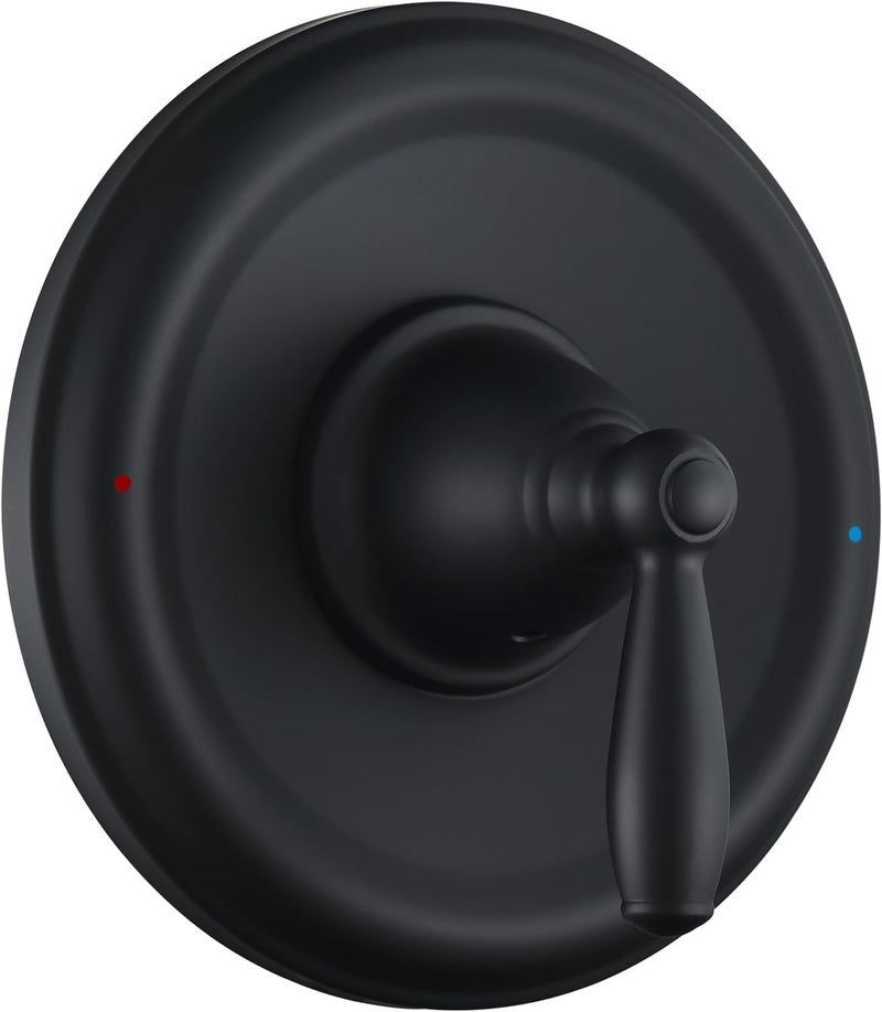 Ahenbal Replacement for Moen T2151BL Brantford Posi-Temp Valve Trim Kit, Pressure Balancing Tub and Shower Lever Handle，Matte Black - Image 1
