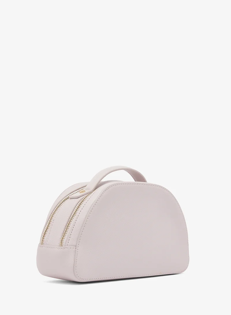 Guess  Logo Double Zip Cosmetic Bag for Women | Best Price UAE
