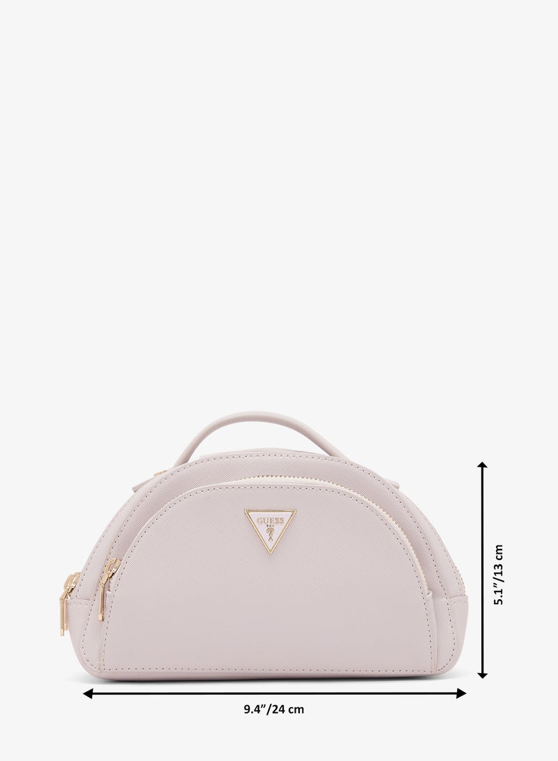 GUESS Logo Double Zip Cosmetic Bag - Image 5