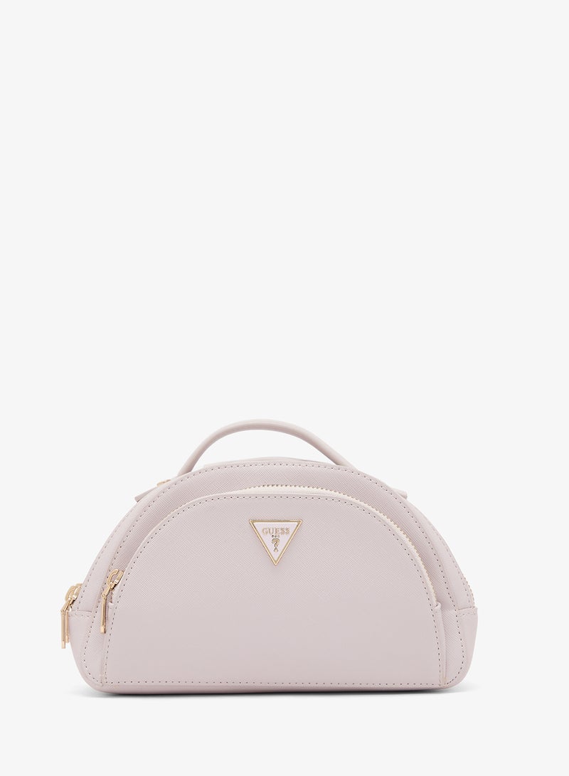 GUESS Logo Double Zip Cosmetic Bag - Image 1