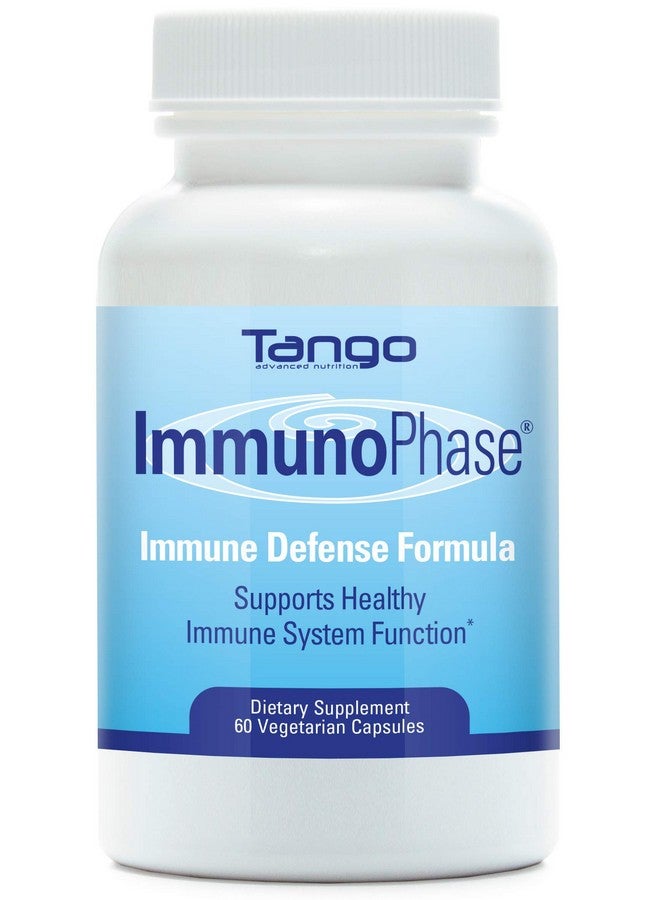 Tango ImmunoPhase Natural Herbal Immune Support Supplement for Healthy Immune Function and Seasonal Health Challenges (60 Vegetarian Capsules) - Image 1