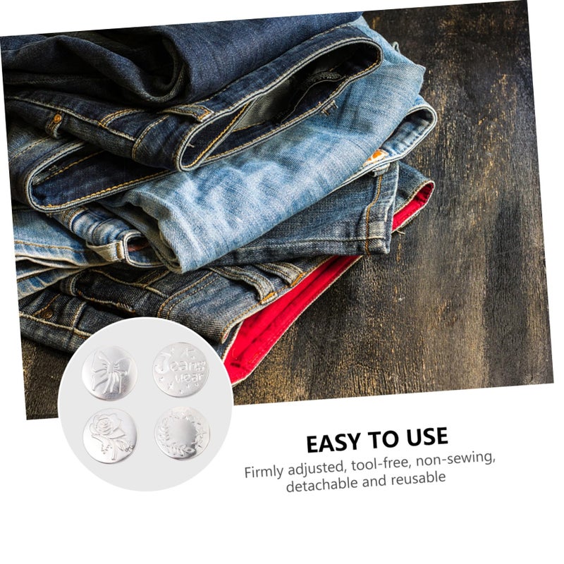 10 Piece Adjustable Metal Button Set For Coats Vintage Styles Easy Install DIY Sewing Projects - Image 4