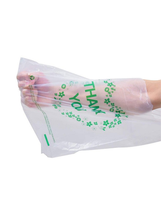 LazyMe LazyMe Thank You T Shirt Bags Plastic Grocery Bags White Sturdy Handled Merchandise Bags,Standard Supermarket Size, 12 x 20 inch (50 pcs) - Image 4