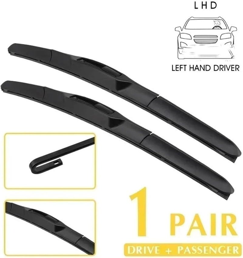 Wivplex Car Front Wiper Blades for Porsche Boxster 987 - Image 4