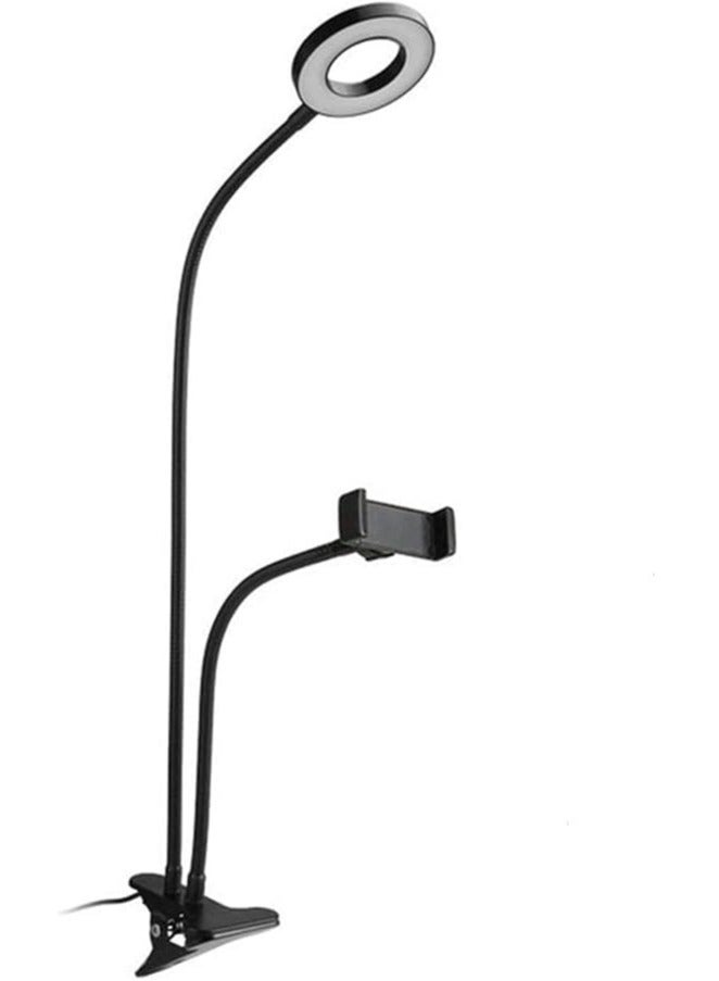 Professional Selfie Ring Light and Cell Phone Holder Stand for Live Stream - Image 4