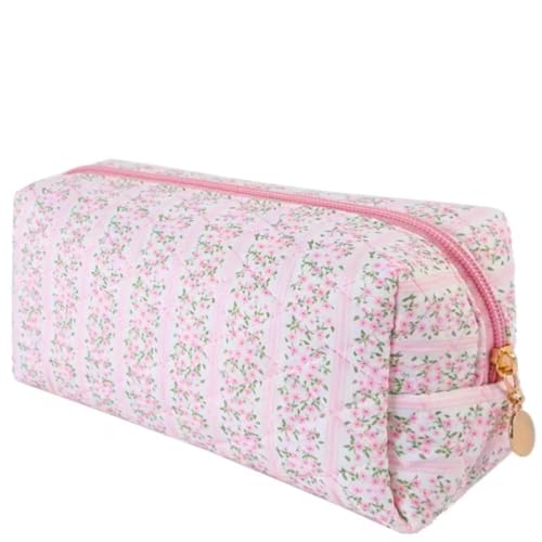 Carry bloom Pencil Pouch Cute Pencil Case for Girls Aesthetic Pencil Bag with Zipper Pen Cases School Supplies Makeup Bag - Image 5