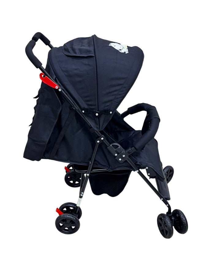 Foldable Baby Stroller – Lightweight Umbrella Style with Safety Harness, Storage Basket & Sunshade – Easy for Travel and Daily Use  - Image 2
