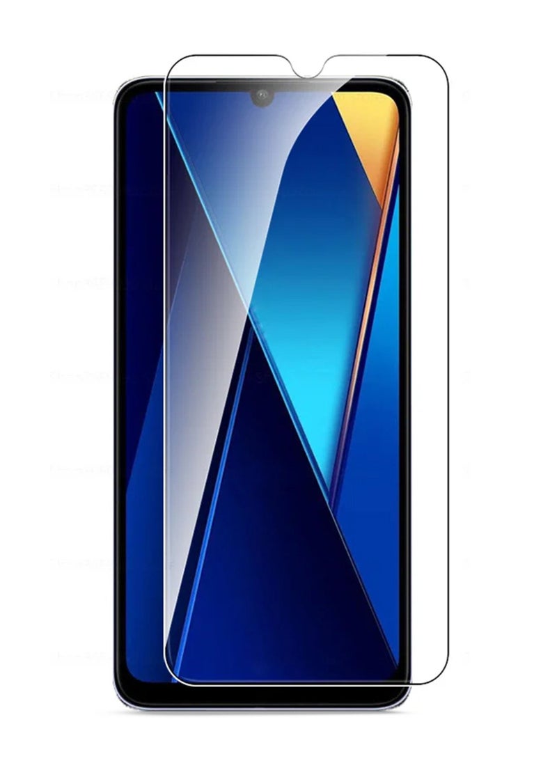 TWEGGON Poco C65 Screen Protector, Tempered Glass Screen Protector for Poco C65 6.74" Clear  - Image 2
