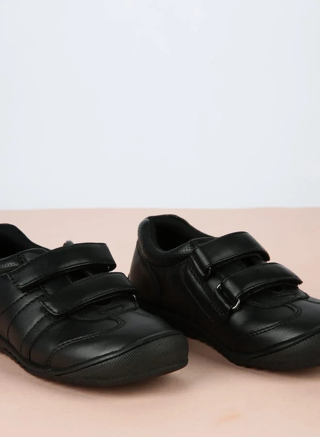 JUNIORS Boys Comfort Shoes with Hook and Loop Closure