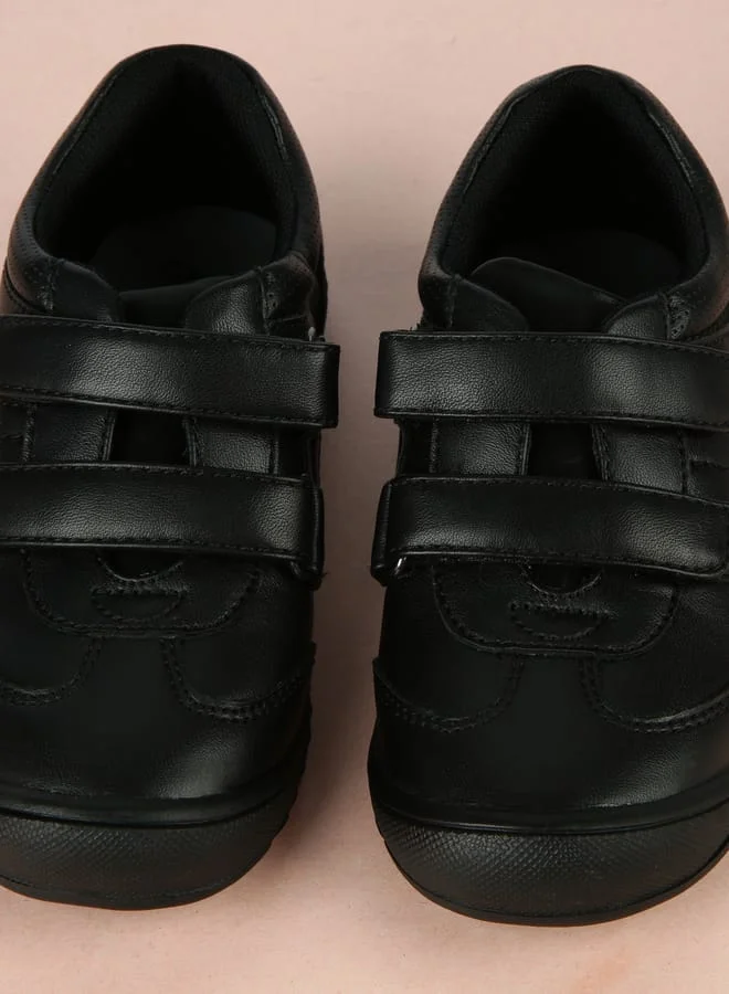 JUNIORS Boys Comfort Shoes with Hook and Loop Closure