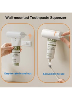 Oasisgalore 2PCS Rolling Toothpaste Tube Squeezer for Bathroom Storage and Organization  - Image 3
