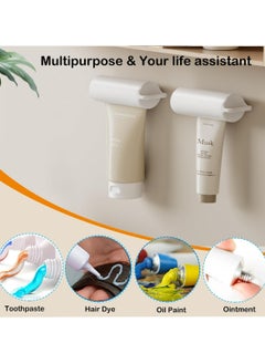 Oasisgalore 2PCS Rolling Toothpaste Tube Squeezer for Bathroom Storage and Organization  - Image 5