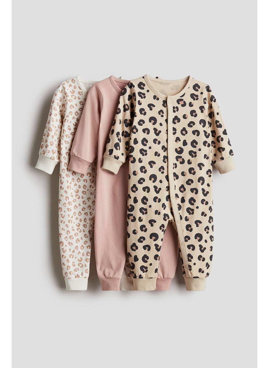 H&M 3-Pack Cotton Pyjamas  - Image 1
