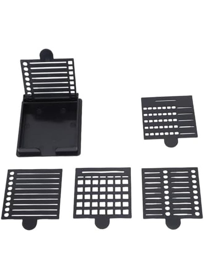 قالب ملاحظات لاصقة قابلة لإعادة الاستخدام مع 5 قوالب وموزع بمقبض لتنظيم مكتب المكتب - Image 2