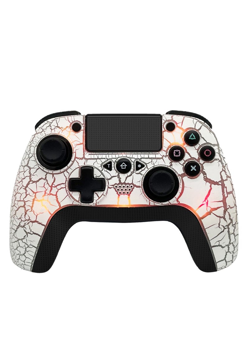 Generic Crack Light PS4 Game Controller Six-Axis Body Sensing Vibration Gyroscope Wireless PC/PS4 Controller  - Image 1