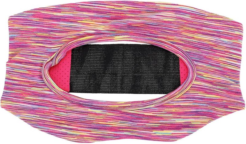 Black VR Headset Face Cover Sweat Absorbent Padding Lightweight Comfortable Fit Quick Dry Sweatband - Image 1