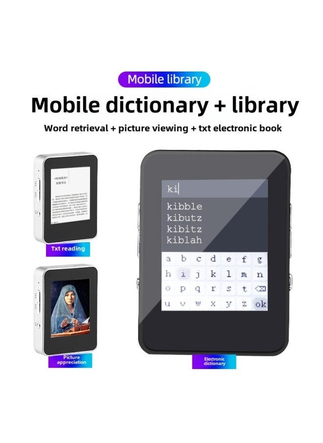 Bluetooth MP3 Mini-T7 Card MP3 Lightweight Portable Bluetooth MP4 Music Player Wholesale-Body Color:black-memory Capacity:Bluetooth External Card Version + Full Set Of Accessories + 32G Card - Image 4