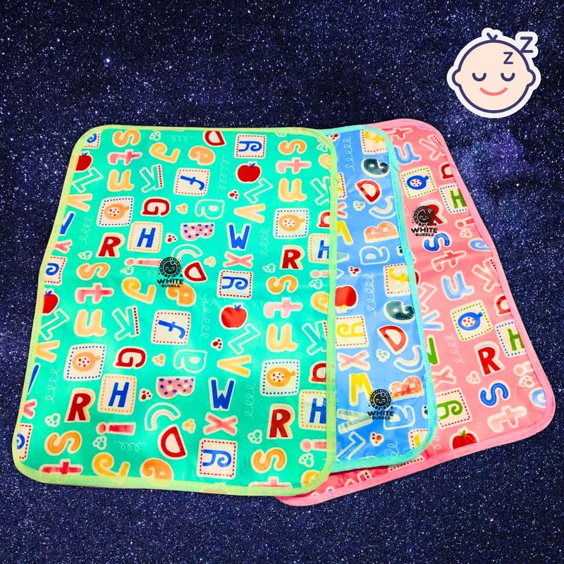 White Bubble White Bubble Lightweight Waterproof Baby Sheet Small Size 45x60cm 06 Month Hand Washable Only