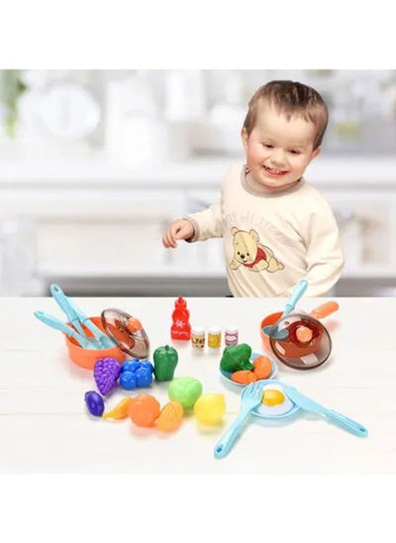 Children's Play House Family Kitchen Toy Set
