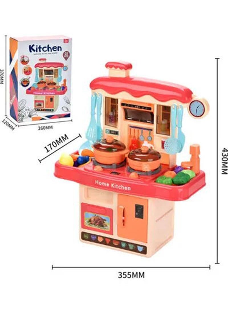Children's Play House Family Kitchen Toy Set