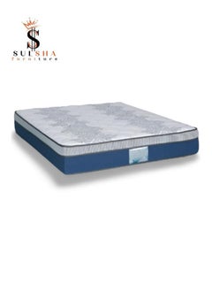 SULSHA CROWN PRINCE Series Pocket Spring Mattress Top Quilting With High density Soft Foam Latex Foam Feels Natural Softness King Size 180x200x33 cm  - Image 1