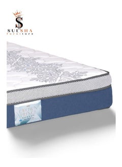 SULSHA CROWN PRINCE Series Pocket Spring Mattress Top Quilting With High density Soft Foam Latex Foam Feels Natural Softness King Size 180x200x33 cm  - Image 2