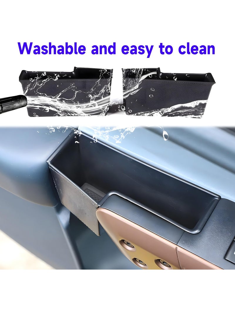 Luckam Car Door Side Storage Box for 2022-2024 Ford Maverick, Door Side Armrest Phone Pocket Organizer, Insert Glove Pallet, Front and Back Door, 2PCS, Extra Storage for Cards, Keys, and Coins - Image 5