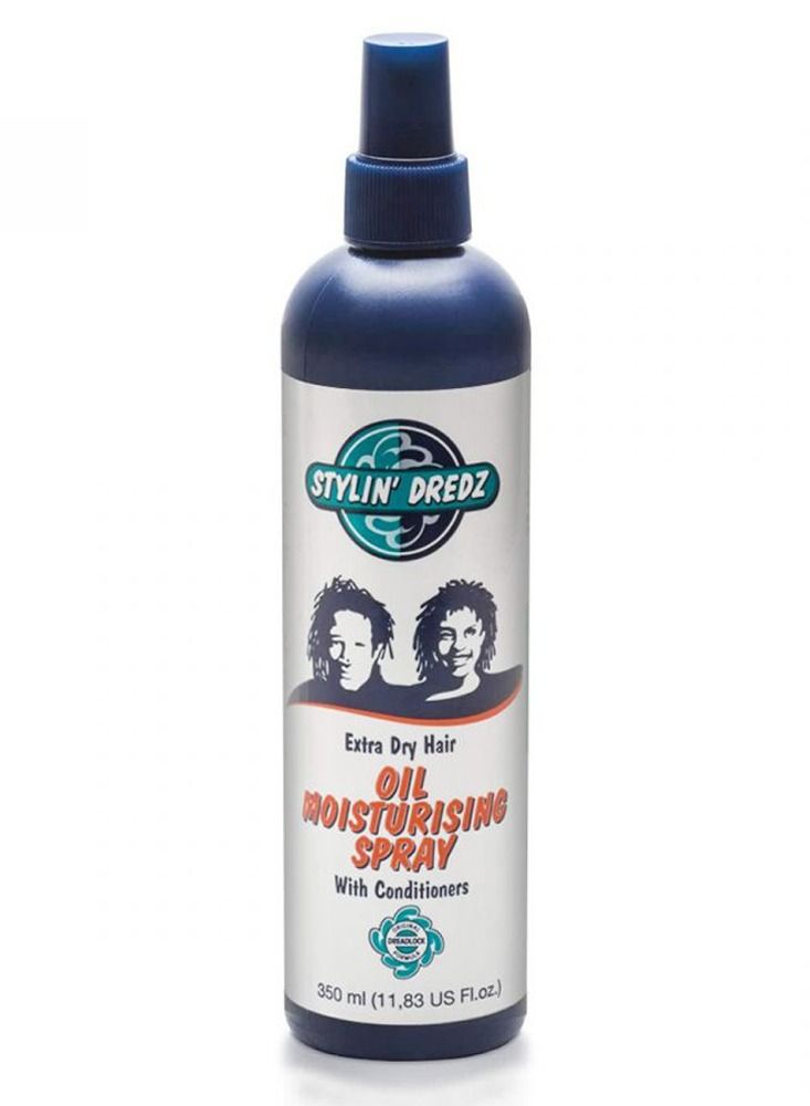 Stylin Dredz Extra Dry Hair Oil Moisturising Spray with Conditioners 350 ml - Image 2
