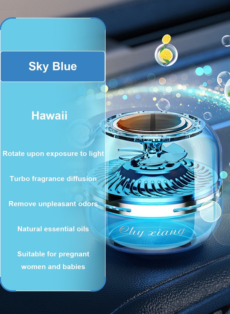 Generic Car Air Freshener, Solar Energy Autorotation Decoration Accessories, High End Car Interior Car Accessories, suitable for kids and pregnant women, unique design appearance - Image 2