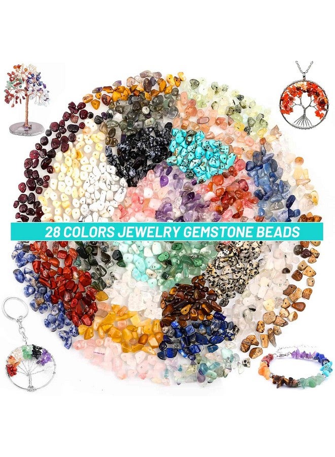 selizo Jewelry Making Kits For Adults Women With 28 Colors Crystal Beads 1660Pcs Crystal Bead Ring Maker Kit With Jewelry Making Supplies - Image 5