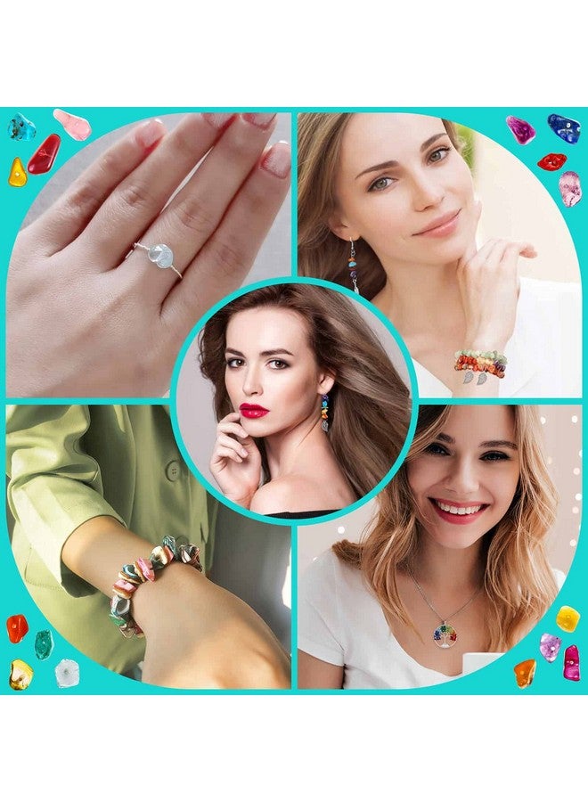 selizo Jewelry Making Kits For Adults Women With 28 Colors Crystal Beads 1660Pcs Crystal Bead Ring Maker Kit With Jewelry Making Supplies - Image 3