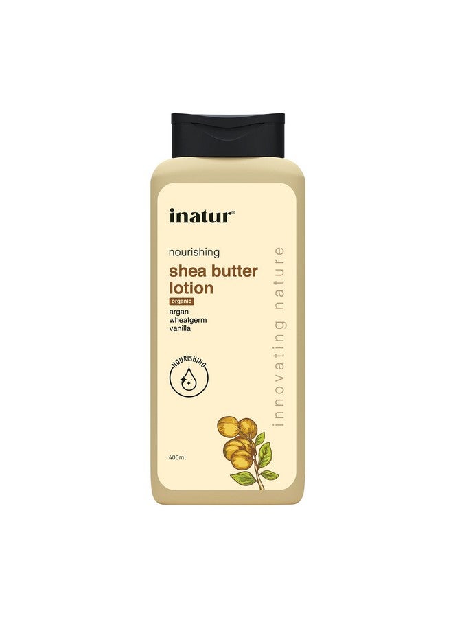 إناتور لوشن زبدة الشيا يقلل من الندبات والعيوب مع اليلانج يلانج والبخور المغذي العميق للوجه والجسم 400 مل - Image 1