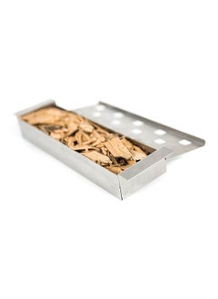 Broil King Stainless Steel Rectangular Smoker Box Silver 8 x 33 x 4.5 cm  - Image 2