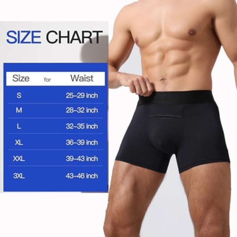 Vasectomy Underwear with 2 Ice Packs for Testicular Support and Pain Relief - Image 4