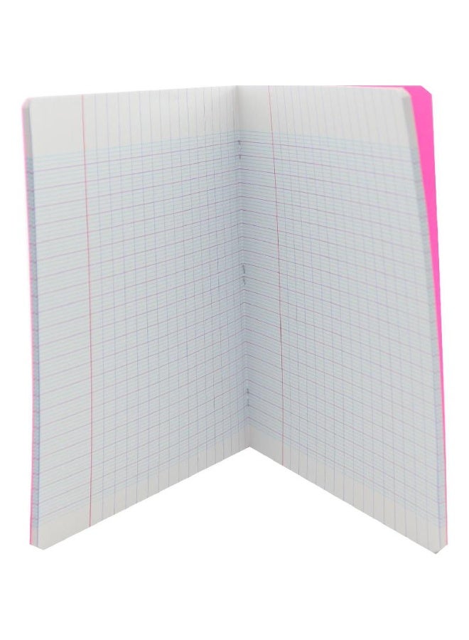 كونكويرانت دفتر ملاحظات (سييس) ١٧ × ٢٢ سم، ٩٦ صفحة (٤٨ ورقة)، مسطر مربع (فرنسي)، وردي - Image 2