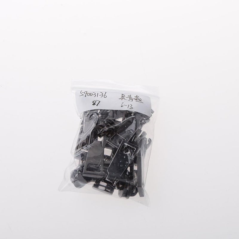 klarako 10 Pieces #5 New Zipper Slider Puller Metal Zipper Zip Repair Replacement for Broken Jacket Coat Backpack Quick Fixing  Black, 4.5 x 1.2 cm - Image 4