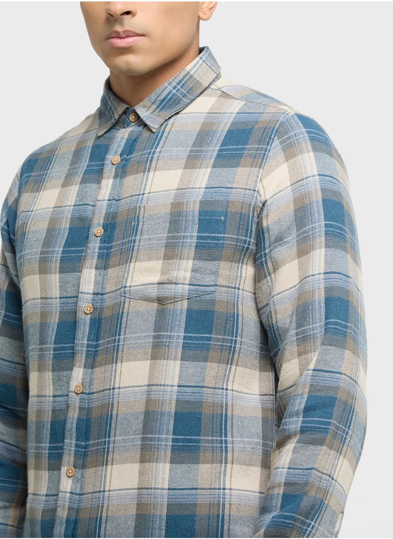 روبرت وود Mens Long Sleeve Shirt
