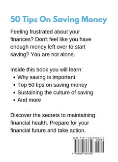 50 Tips On Saving Money