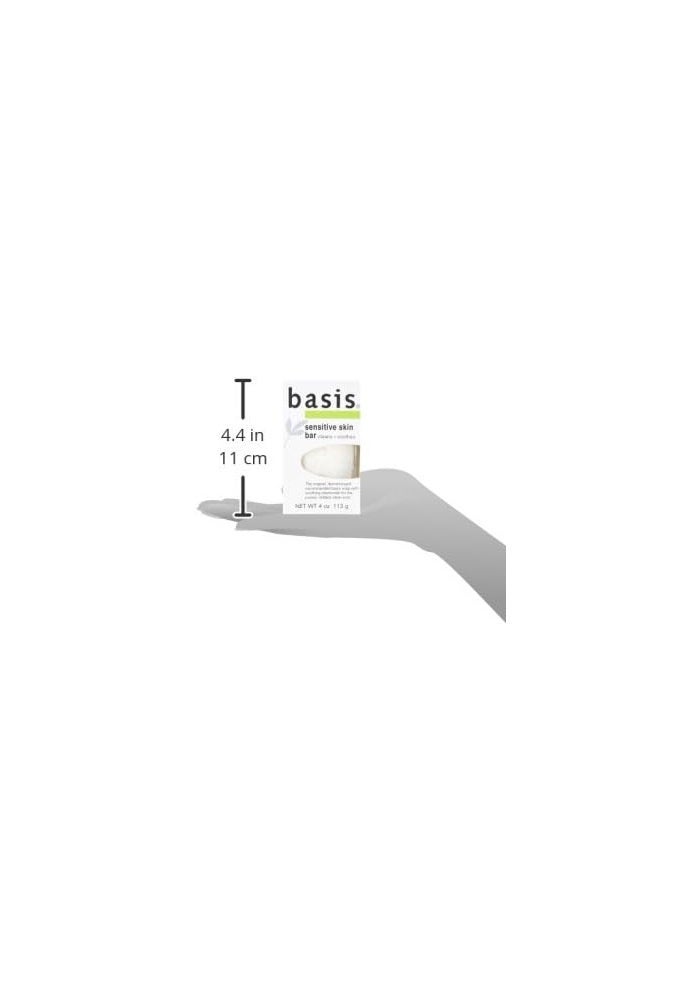 Med-Choice Basis Sensitive Skin Soap Bar - 5 Pack, 4 oz Each - Image 4