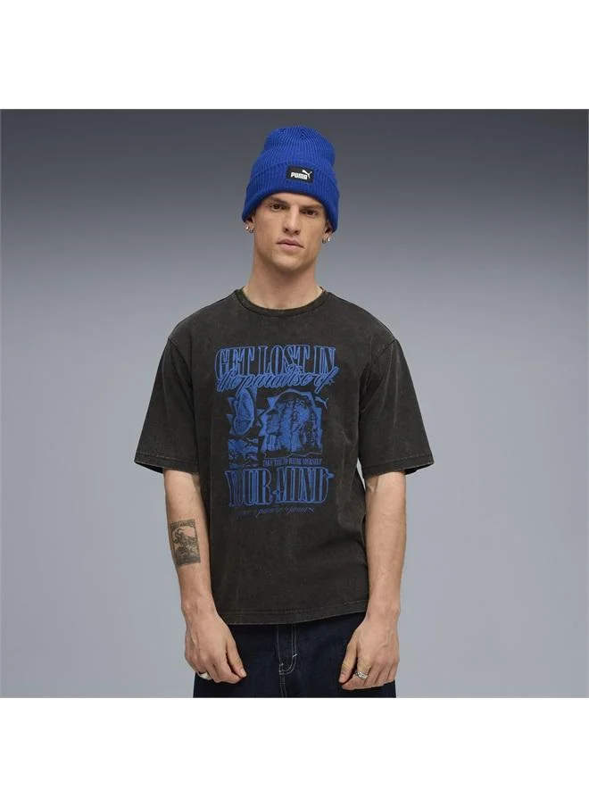 Puma Graphic Paradise Mindset Washed Boxy Tee Men